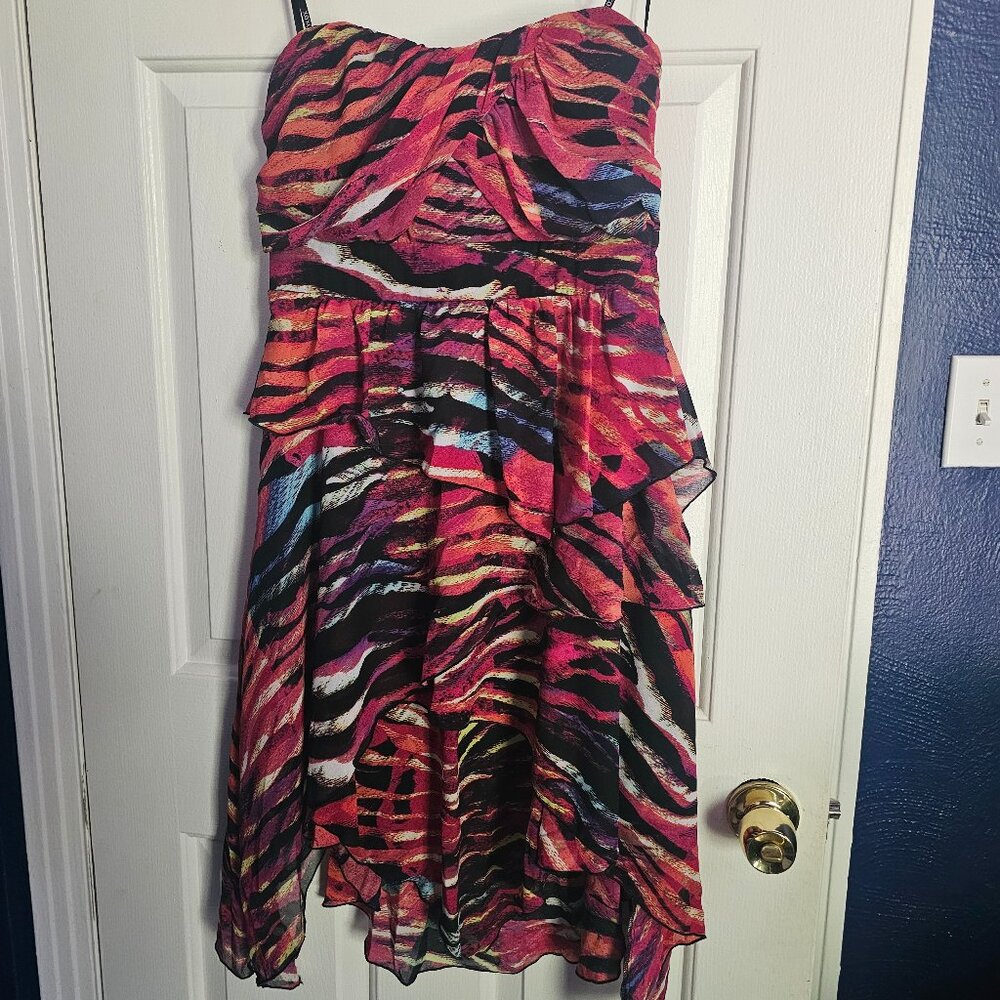 Xoxo strapless cocktail dress